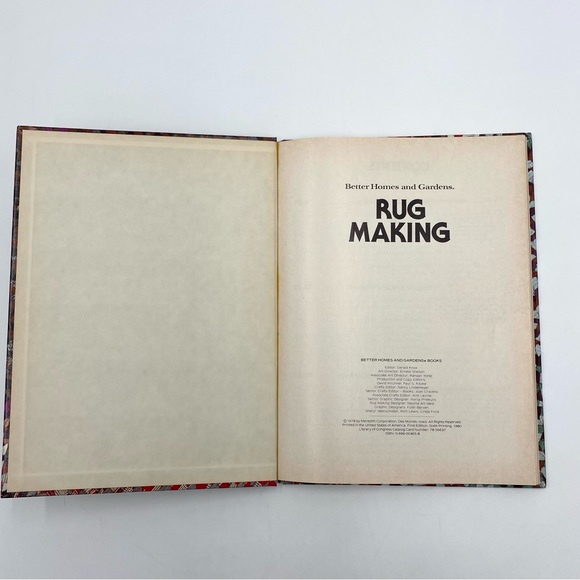 Better Homes and Gardens Rug Making by Better Homes and Gardens Editors (1978 HC - Picture 5 of 13